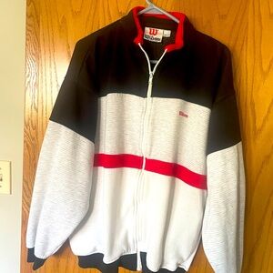 Men’s Wilson Zippered Sweatshirt. Size Large.  Like new!